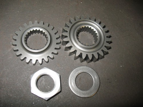 1997 XR400R CRANK SHAFT PRIMARY DRIVE GEAR SET HONDA XR 400 1996-2004 TRX400 - Picture 1 of 4