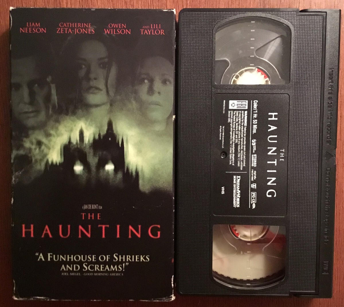 (未使用･未開封品)House of Eliott [VHS] The Haunting VHS 1999 Catherine Zeta Jones Liam Neeson Owen