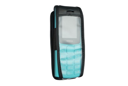 caseroxx Leather-Case with belt clip compatible with Nokia 105 2G (2023) / 106 - Picture 2 of 6