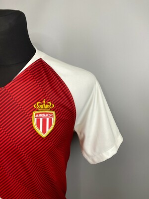 NIKE ASモナコ 18-19 ホーム As Monaco 2018-2019 Home Football Jersey Nike Shirt size L