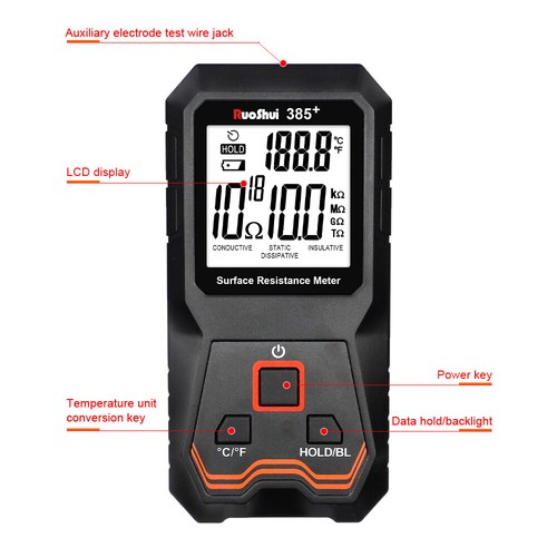 Megger Digital Earth Ground Insulation Resistance Tester Voltmeter - Picture 11 of 13