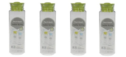(20 Pack) 1100ml Water Bottle with Lid Hydration, Outdoor, Travel, Sports - Picture 2 of 2