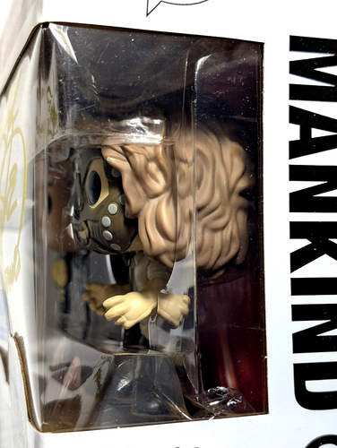 Mick Foley Signed WWE WWF The Rock & Mankind Funko #2 Signed 'Rock & Sock' NEW - Picture 3 of 14