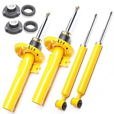 4X TA SPORT-STOßDÄMPFER GAS VORNE HINTEN + DOMLAGER - AUDI A2, FABIA, POLO