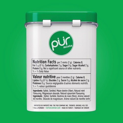 PUR Mints | Aspartame Free Mints | Made with Xylitol | Sugar Free Vegan Glute... - Picture 6 of 6