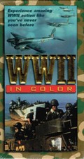 WWII IN COLOR VHS TWO TAPE BOX SET 1998 105 MINUTES WORLD WAR 2
