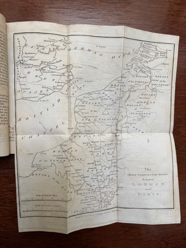 PICTURE OF PARIS A COMPLETE GUIDE 1814 3rd EDITION w/MAPS LOUIS TRONCHET ANTIQUE - Picture 9 of 17
