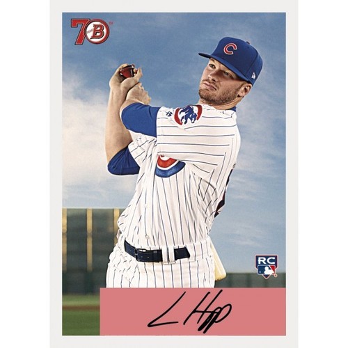 2017 Topps TBT Throwback Thursday 1954 Bowman Design IAN HAPP Cubs RC #75 - Picture 1 of 1