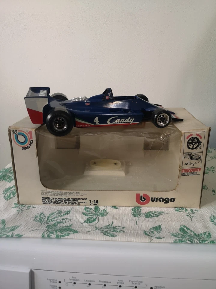 Modellino Auto Burago Tyrrell 1979. 1/14 - Immagine 3 di 4