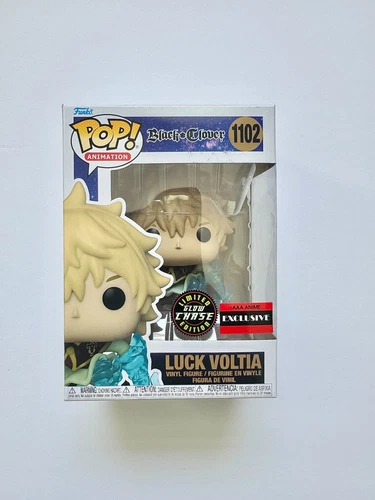 Funko POP! Vinyl: Black Clover Luck Voltia #1102 Glow Chase