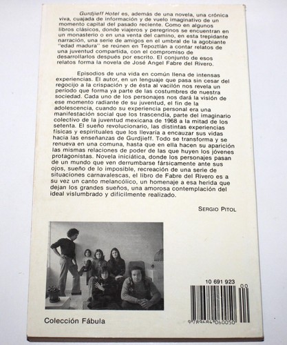Gurdjieff Hotel por Jose Fabre (Planeta 1991) 1ra Edicion Libro En Español - Picture 9 of 10