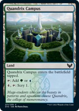 Quandrix Campus X4 (Strixhaven: School of Mages (2021)) MTG (NM) *CCGHouse* Magi