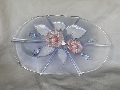 Soga Japan Glas Servierteller 40cm Oval