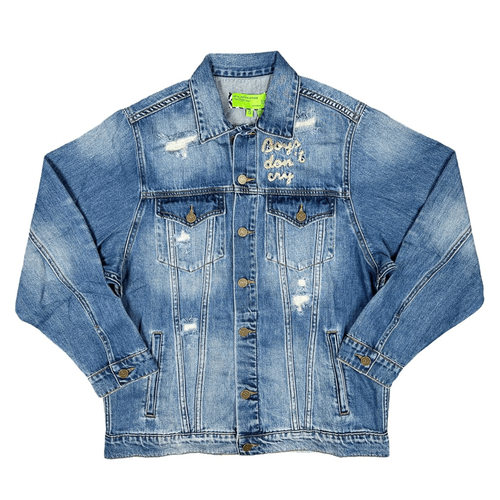 Sandrine Rose x Free People Jungen Don’t Cry Jeansjacke Gr. Small bestickt - Bild 2 von 6