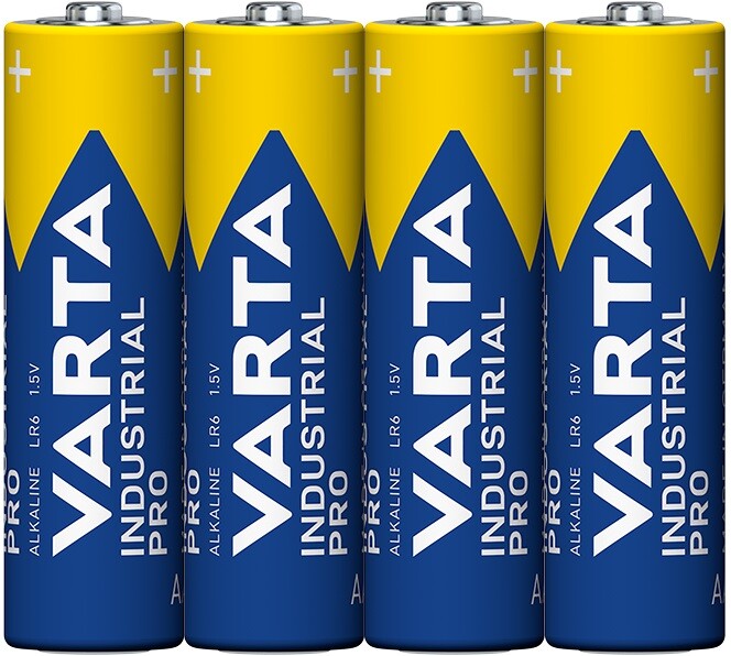 Thumbnail - 100 X Varta Pro Industrial Aa Mignon Alkaline Batterien 1,5 V 4er