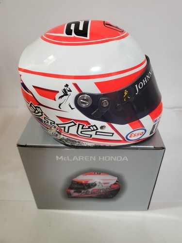 JENSON BUTTON 2014 F1 1/2 1:2 SCALE HELMET - RARE - Picture 4 of 4