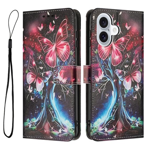 Magnetic Flip Leather Case Wallet Cover with Stand Strap For Apple iPhone Models - Picture 16 of 20