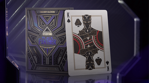 Black Panther Playing Cards Poker Size Deck USPCC theory11 Custom Limited Sealed - Picture 6 of 7