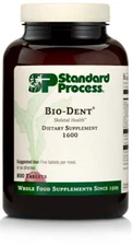 Standard Process Bio-Dent Whole Food Supplement, 800 Tablets