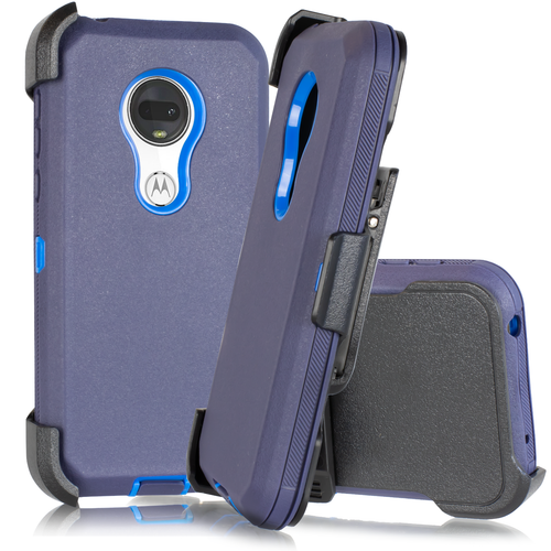 per Motorola Moto G7 Play Armor 5,7" fondina clip cavalletto custodia paraurti ibrida - Foto 49 di 60