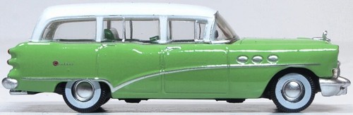 HO - 1954 Buick Century Estate Wagon, Willow Green/Arctic - OXD-87BCE54003 - 第 2/5 張圖片