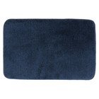 1 Pc Crafted Foot Pad Nonslip Entrance Mat Comfortable Door Mat (Navy)