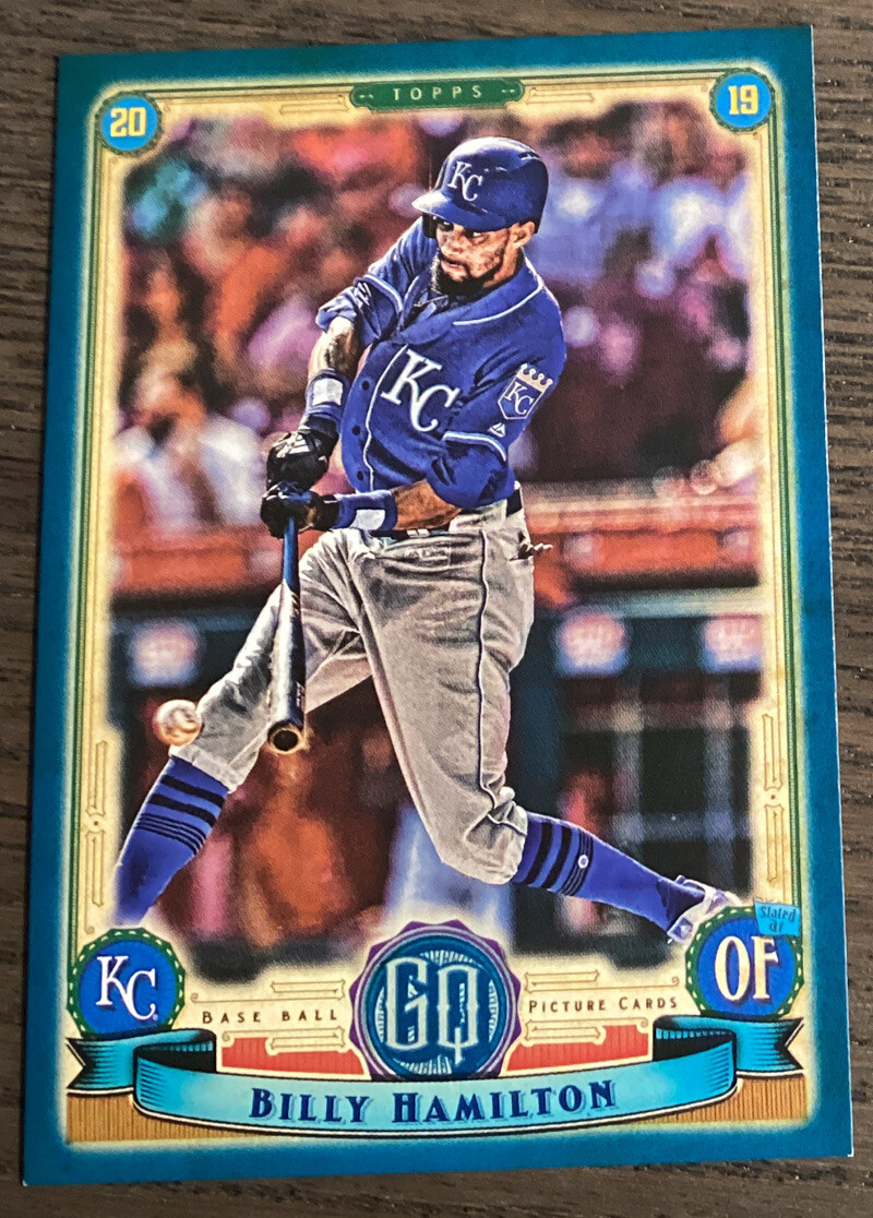 2019 Topps Gypsy Queen Billy Hamilton #226 Indigo Parallel /250 Royals! #4777