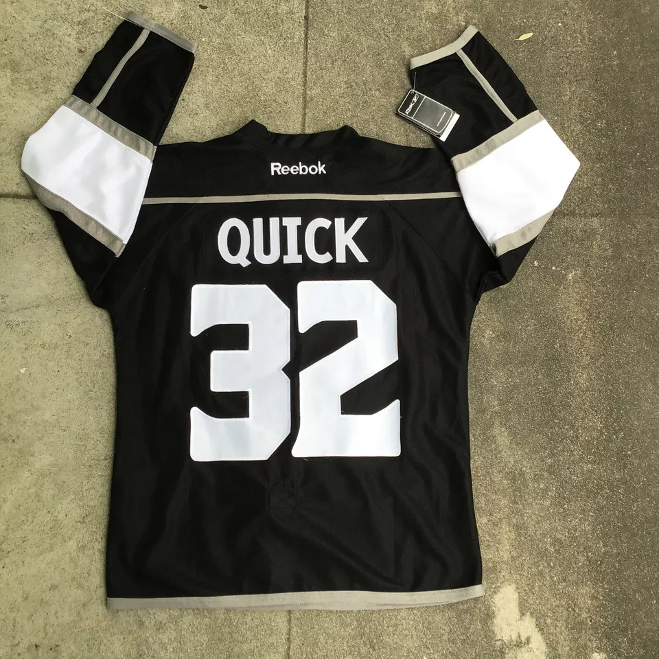 NWT Los Angeles Kings 2012 Stanley Cup #32 Quick Reebok Hockey Jersey Sz 48 CCM - Image 3 of 4