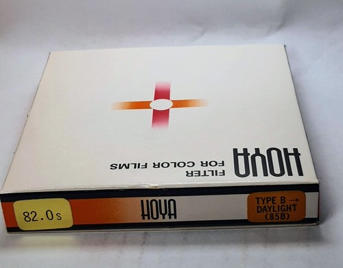 Genuine Hoya 82mm 85B 85-B 85 B Color Conversion Glass Lens Filter Japan 82 mm - Picture 3 of 13