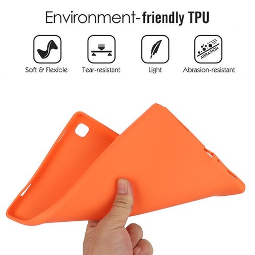 For Samsung Galaxy Tab S9 FE S7 A9 Plus Tablet Case Liquid Silicone Back Cover - Picture 105 of 115