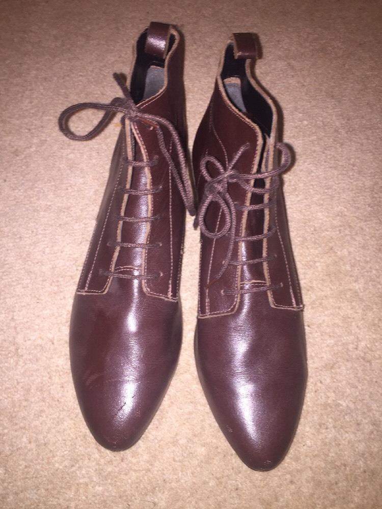 Tiara By Rage Pil Brown Soft Leather Boots Size UK 7.5 *C1 Tiara By Rage Pil Brown Soft Leather Boots Size UK 7.5 *C1