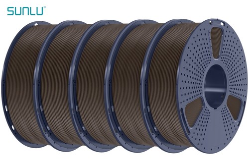 SUNLU 5×1KG PLA Matte PLA+ PLAMETA PETG SILK ABS 3D Filament Combo - Picture 81 of 103