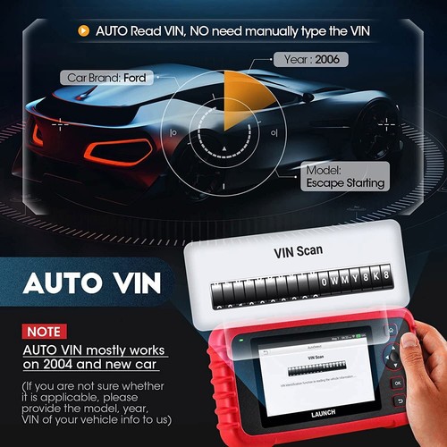 LAUNCH X431 CRP123X Auto Diagnosi OBDII OBD2 Scanner Diagnostica Lettori codici - Imagen 7 de 11