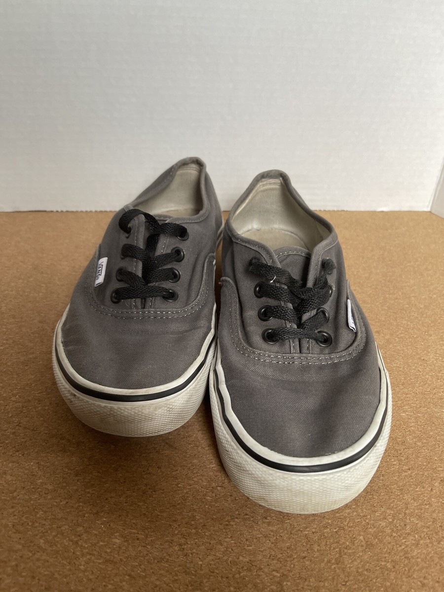 White vans rubber online sole