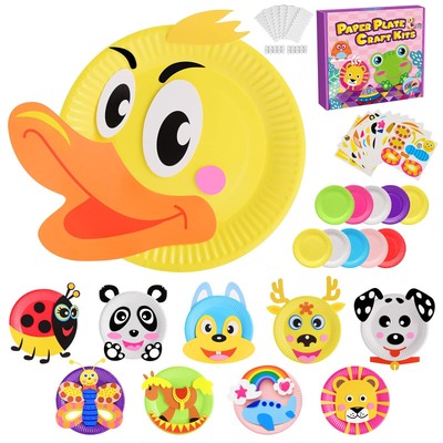 Gralal Kit Bricolage Enfant – Activités Manuelles 3-10 Ans, 10 Animaux En 3D, Cadeau Créatif
