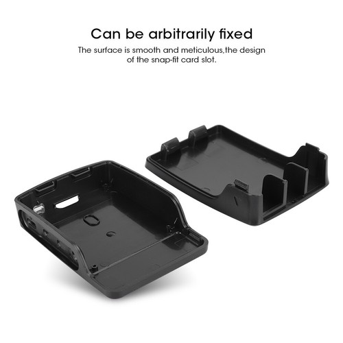 Enclosure Case Shell Hard Protective Box Cover for Raspberry Pi 4 Model B Black - Afbeelding 4 van 12