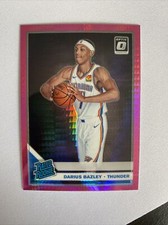 2019-20 Panini Donruss Optic Rated Rookies Pink Hyper Prizm Darius Bazley Rookie