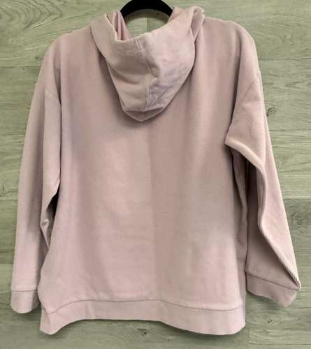Marc New York Pullover Felpa con Cappuccio Donna Extra Large Viola Lilla Felpa Accogliente - Foto 2 di 7