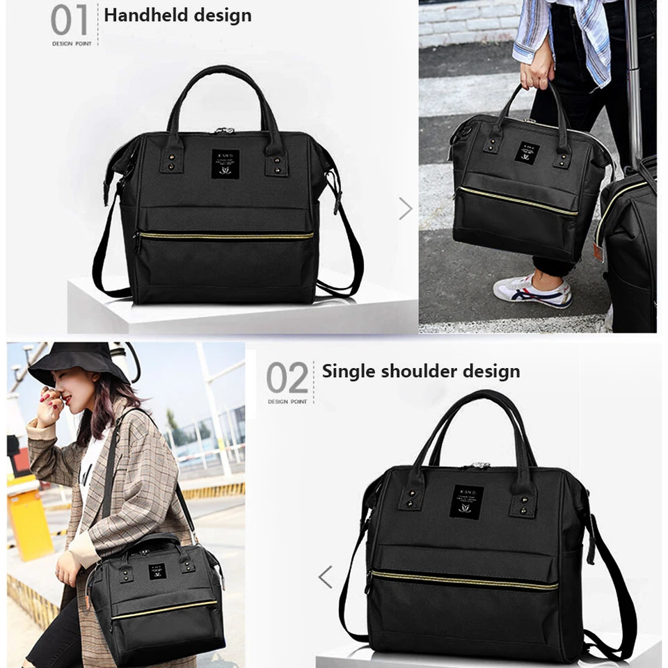 Juego de equipaje de mano maleta ligera de 18 pulgadas con ruedas con bolsa de mano Foto 3 de 4