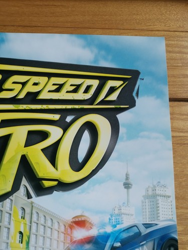 Authentic 2009 NFS Need For Speed Nitro Game Poster 59cm x 42cm ##RARE## - Picture 4 of 7