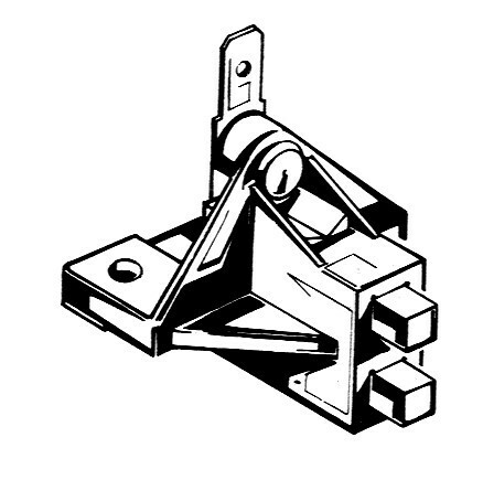 PORTASPAZZOLE ALTERNATORE PER CITROEN 2CV DYANE AMI MEHARI - MENBER'S 02550400 - Picture 5 of 5