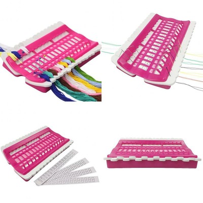Plastic /& Foam D/&D Floss Organizer Embroidery Kit Cross Stitch Tool Green 30 Positions Thread Organizers