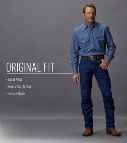 Wrangler Men's 13MWZ Cowboy Cut Original Fit Jeans NEW - Picture 14 of 19