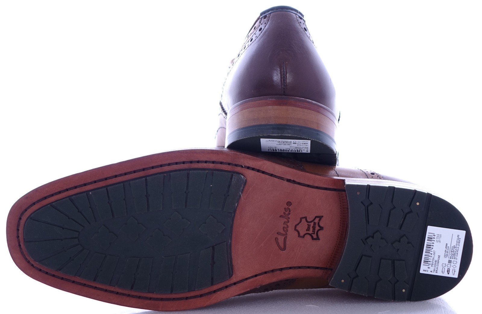 Herren CLARKS PENTON LIMIT Braun kombi schnürbar Leder schnürbar kombi SCH43 6cb90b Herren CLARKS PENTON LIMIT Braun kombi schnürbar Leder schnürbar kombi SCH43 6cb90b