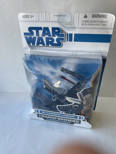 Star Wars ARC-170 Starfighter to Clone Pilot Transformers Crossover Roboter - Bild 1 von 9