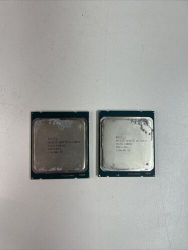 Lot of 2 Intel Xeon E5-2680V2 SR1A6 10 Core 2.8GHz LGA 2011 CPU Processor