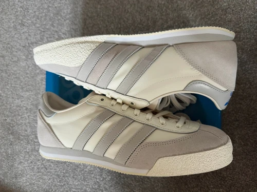 NEW Adidas LG SPZL 2 Cream White Liam Gallagher UK 11 US11.5  RARE  GW3812 Oasis