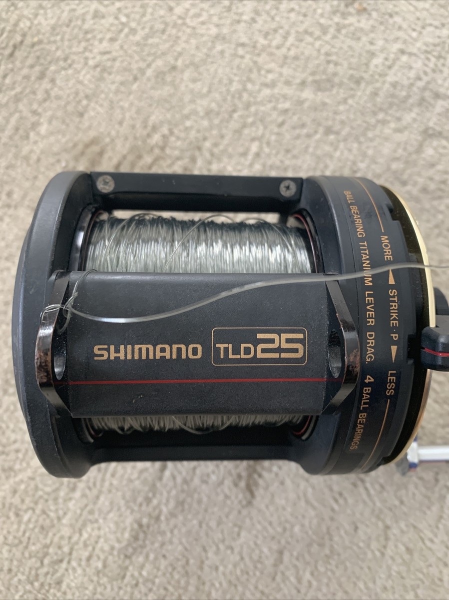 Shimano TLD TLD25 Conventional Lever Drag Fishing Reel