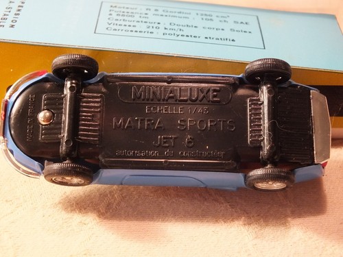 MINIALUXE Matra Jet 6 assolutamente perfetta nella vetrinetta originale - Imagen 3 de 5