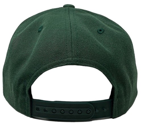 Brixton Men's Snapback Hat Rival Embroidered Logo Wool Blend Flat Bill Cap - Imagen 9 de 10